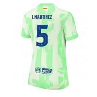 Barcelona Inigo Martinez #5 3rd trikot Frauen 2024-25 Kurzarm